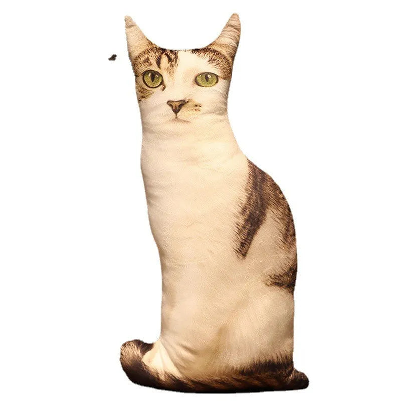 Creative 3D Simulation Cat Pillow Plush Toy