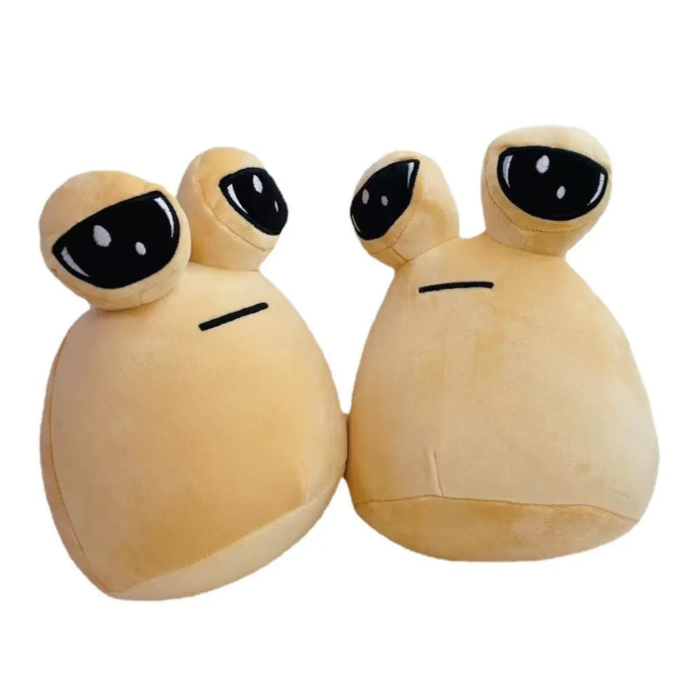 1Pc 22Cm Pou Plush Toy My Pet Alien Pou Cute Emotion Alien Plushie Kawaii  Stuffed Animal Pou Doll Toys