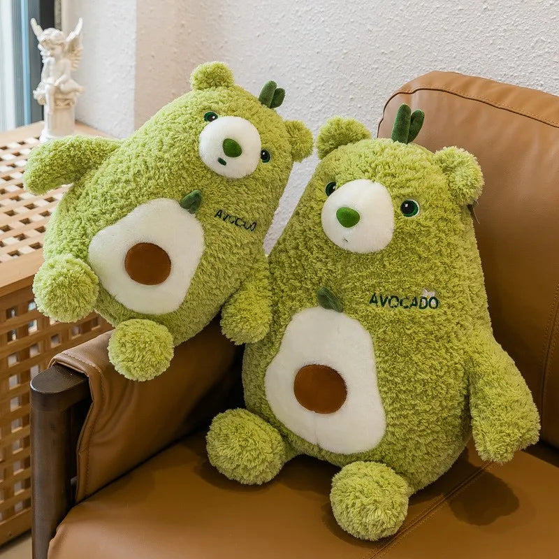 Avocado bear Stuffed Animal 3