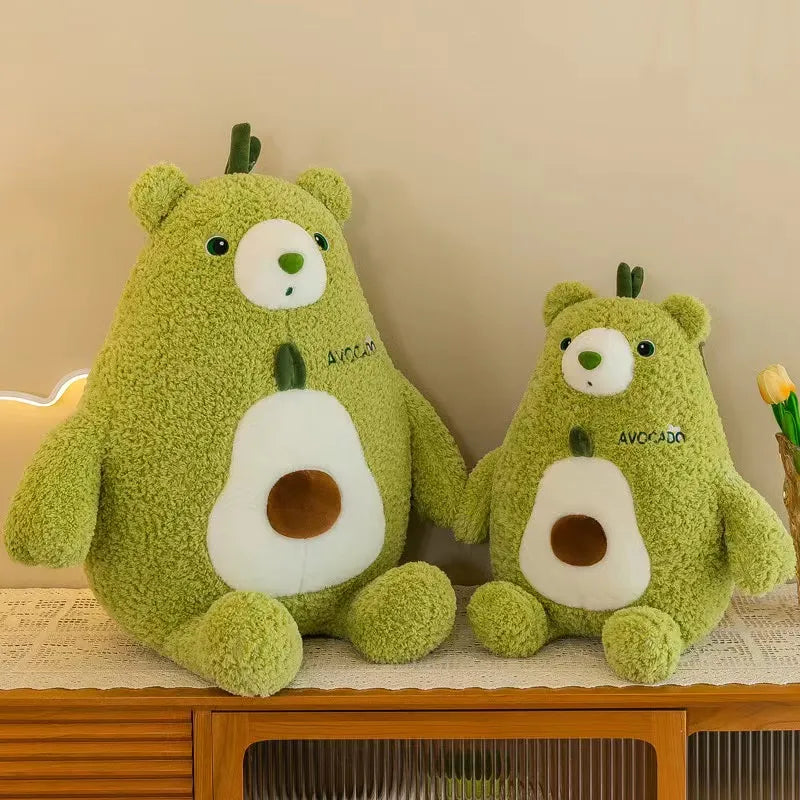 Avocado bear Stuffed Animal 4