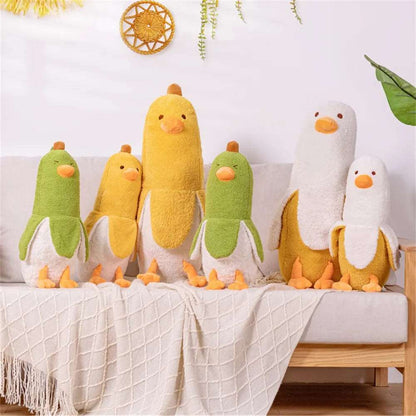 Banana Duck plush toy