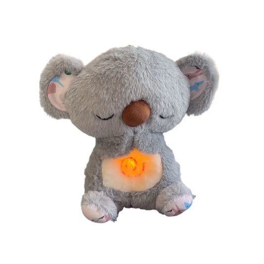 Breathing stuffed animal_koala gray