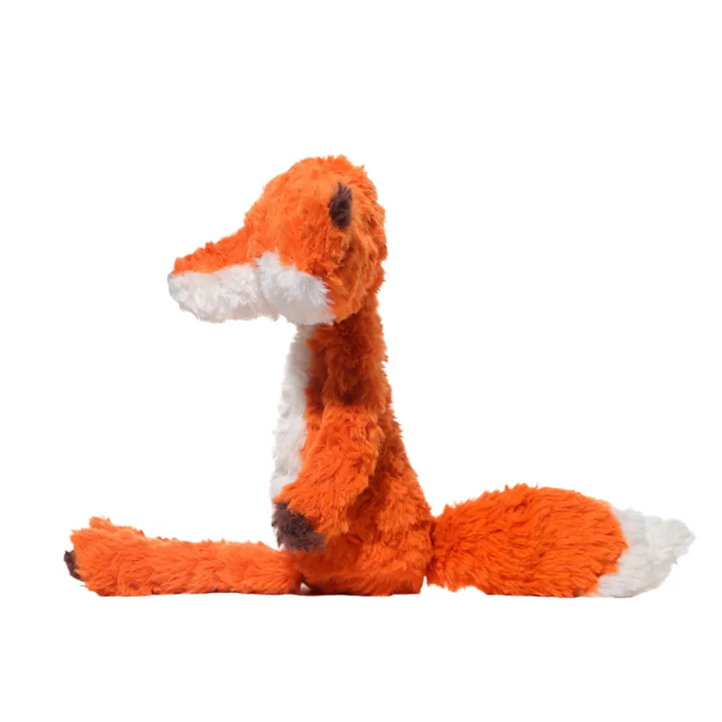 Cartoon orange fox stuffed toy 3