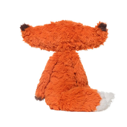 Cartoon orange fox stuffed toy 4