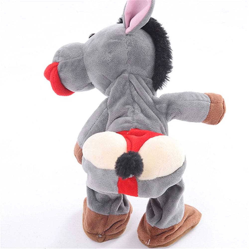 Dancing Donkey Toys Hip Shaking Wiggling Donkey Singing Electronic Plush Toy