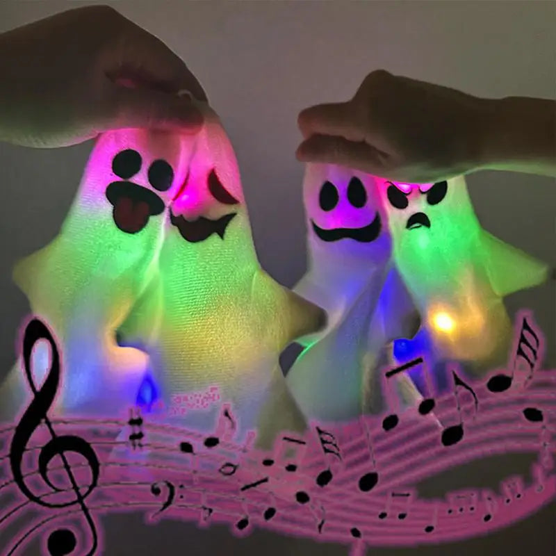 Light Up Dancing Ghost Electric Plush Toy 2