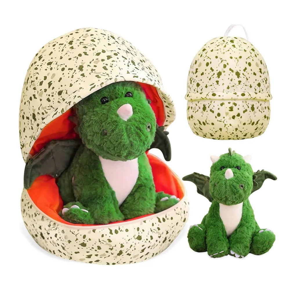 Dinosaur egg stuffed animal toys 1