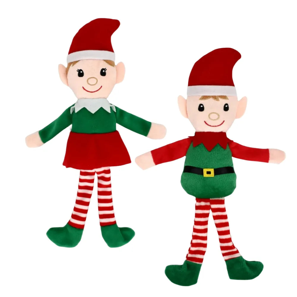Personalized Christmas elves, Christmas tree decoration plush toys, 14.5 inches