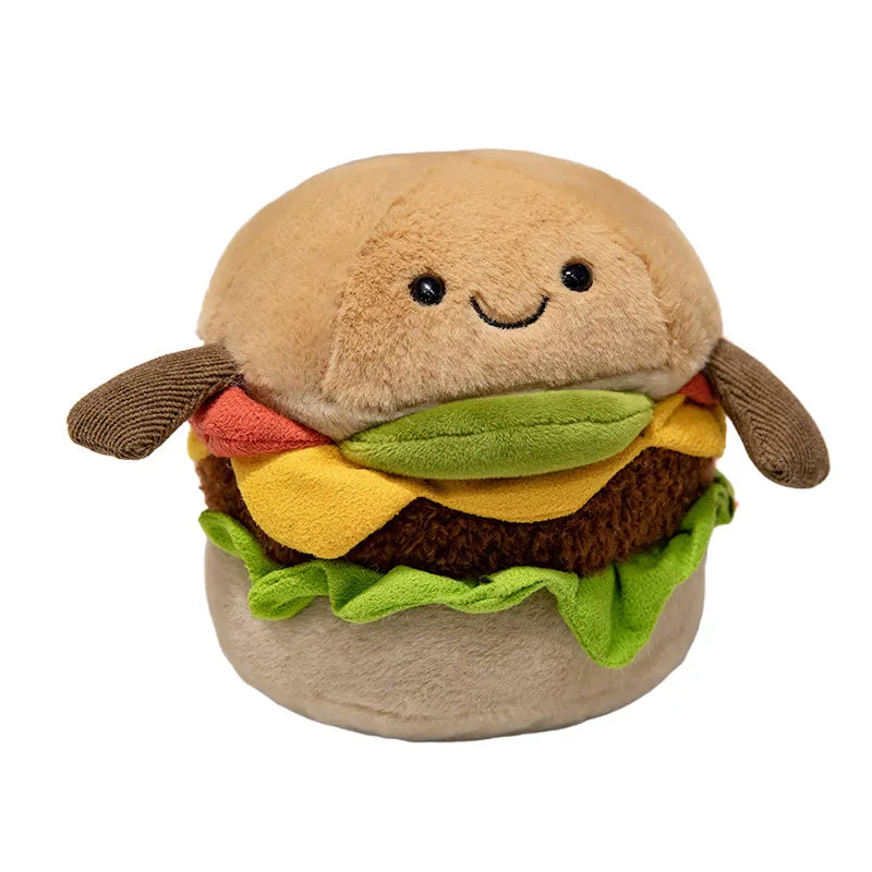 Funny Burger Stuffed Toy