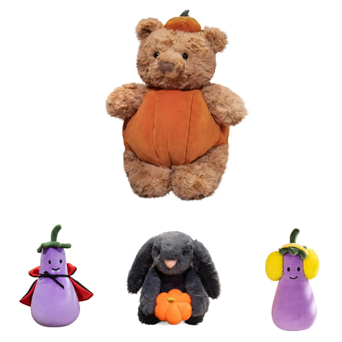 Halloween Pumpkin bear Stuffed animals