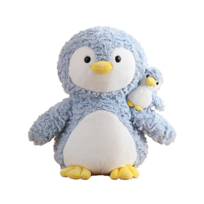 Mother and child plush toy_penguin