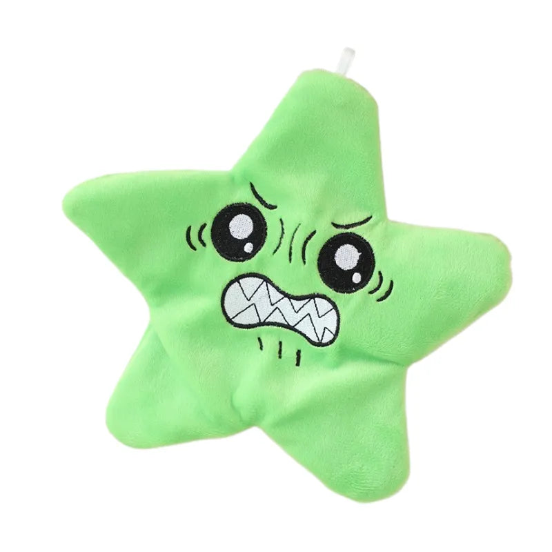 green_Moving Stars Plush Toy Can Sing Light Up and Imitate Sounds