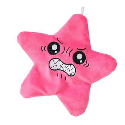 pink_Moving Stars Plush Toy Can Sing Light Up and Imitate Sounds