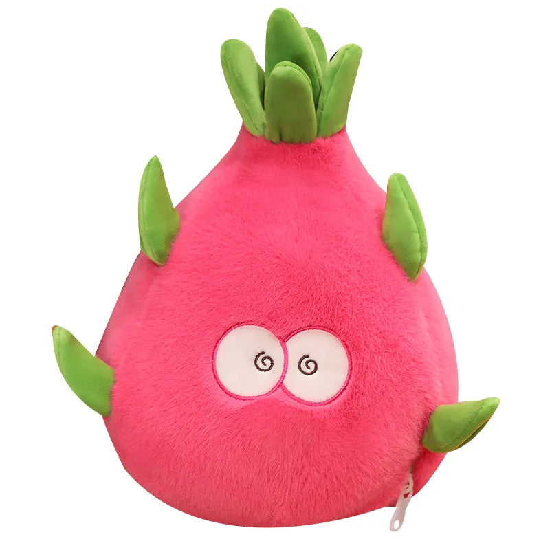 Transform into dragon fruit plush toy Funny Pitaya stuffed animals