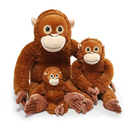 Punch Monkey Stuffed Animal Plush Toys for children's Birthday Gifts