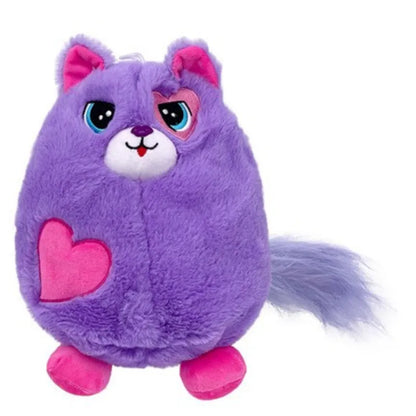 Rainbow Surprise Cat Plush Toy hiding in can Gift for Boys and Girls, 9.8"