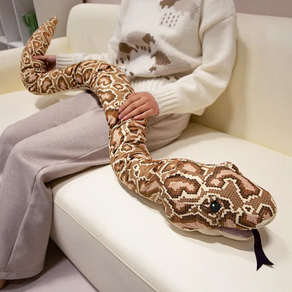 Realistic Animal Stuff Snake, 68 Inch