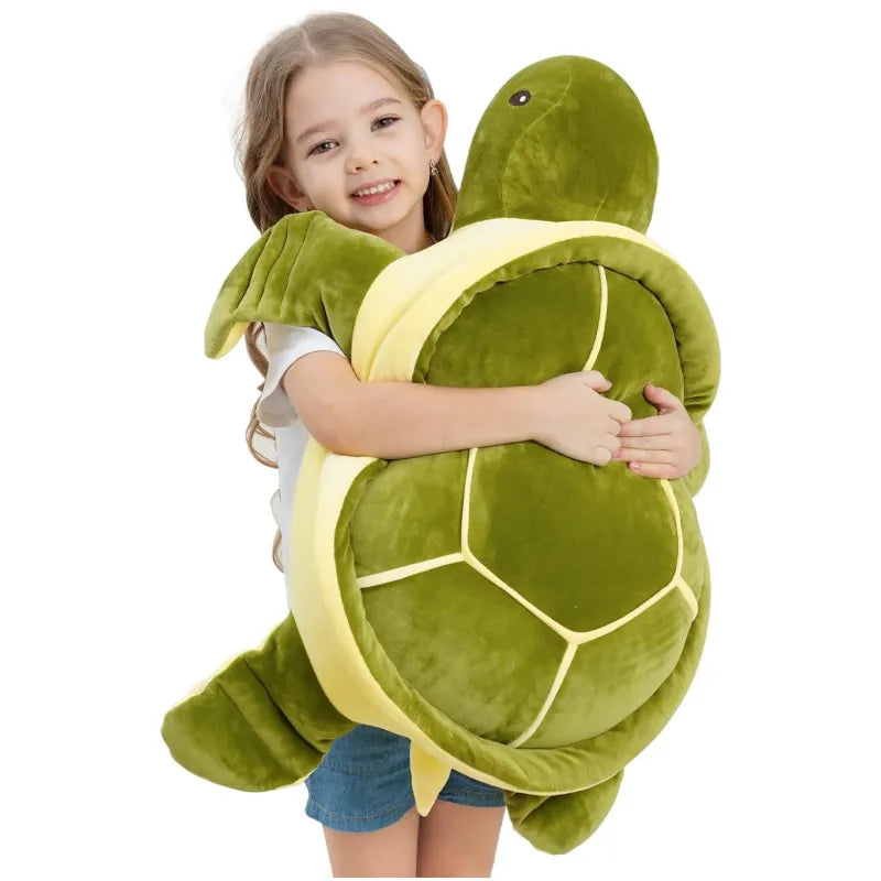 Large Soft Plush Sea Turtle Stuffed Animals Pillow Toys,Gift for Birthday,Christmas