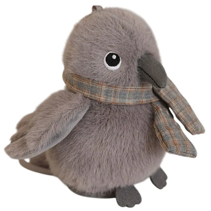 Shoulder Magnetic Bird Plush Stuffed Animal toy for Halloween cospaly