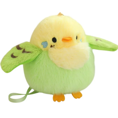 Shoulder Magnetic Bird Plush Stuffed Animal toy for Halloween cospaly