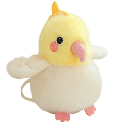 Shoulder Magnetic Bird Plush Stuffed Animal toy for Halloween cospaly