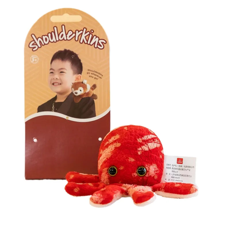 octopus_Shoulder Magnetic Riding Stuffed Toy