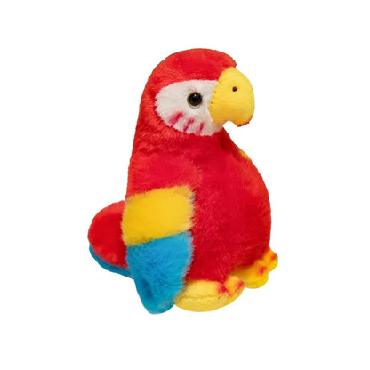 parrot red_Shoulder Magnetic Riding Stuffed Toy