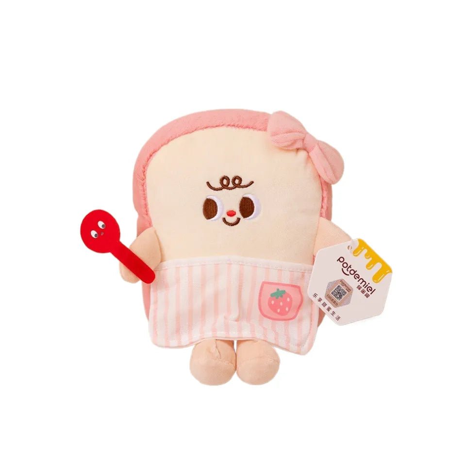 Simulated food plush toy_toast