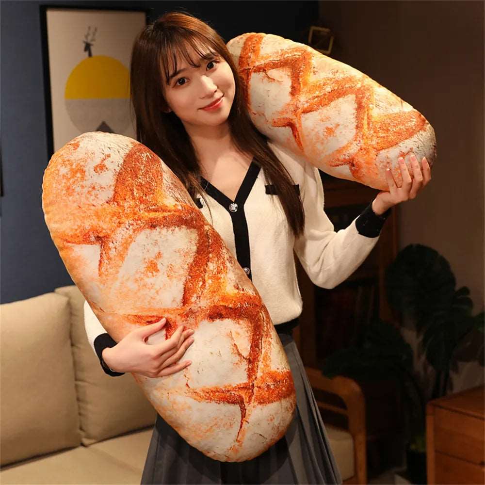 Simulation Bread Shape Pillow 5