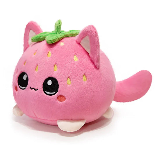 Strawberry Cat plush toy Christmas Birthday Gifts for Kids Boys