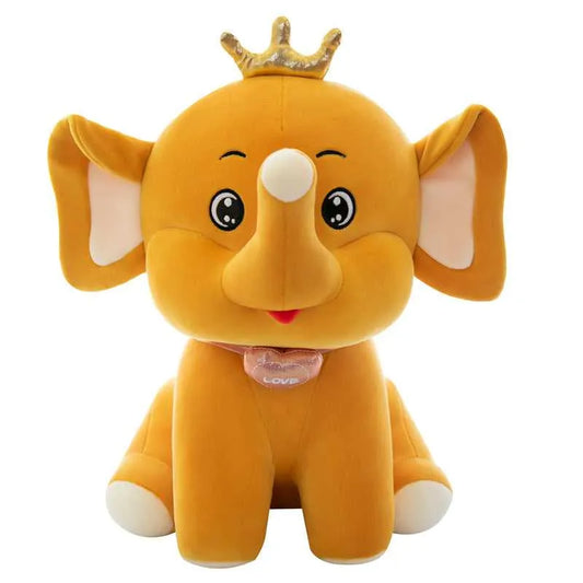 TikTok elephant plush toy brown