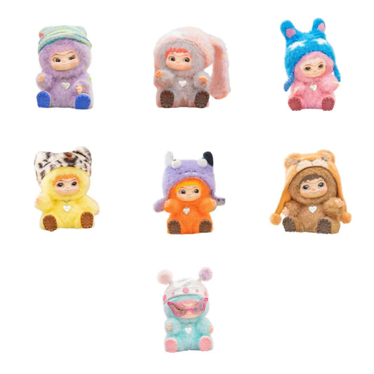 Wakuku Fuzzy Trendy Fun Party Series Plush Blind Box