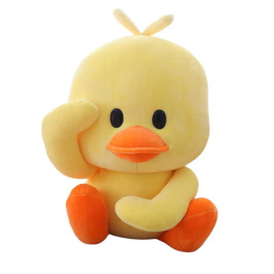 Yellow Duck Stuffed Animal Soft Toys , Funny Cuddly Gifts for Kids Baby