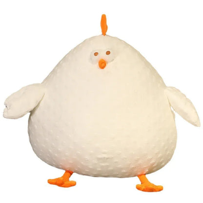 Chubby Plush Seagull Pillow Cute Fat Chicken giant Plush Toys,(15.74inches)