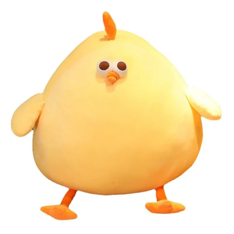 Chubby Plush Seagull Pillow Cute Fat Chicken giant Plush Toys,(15.74inches)