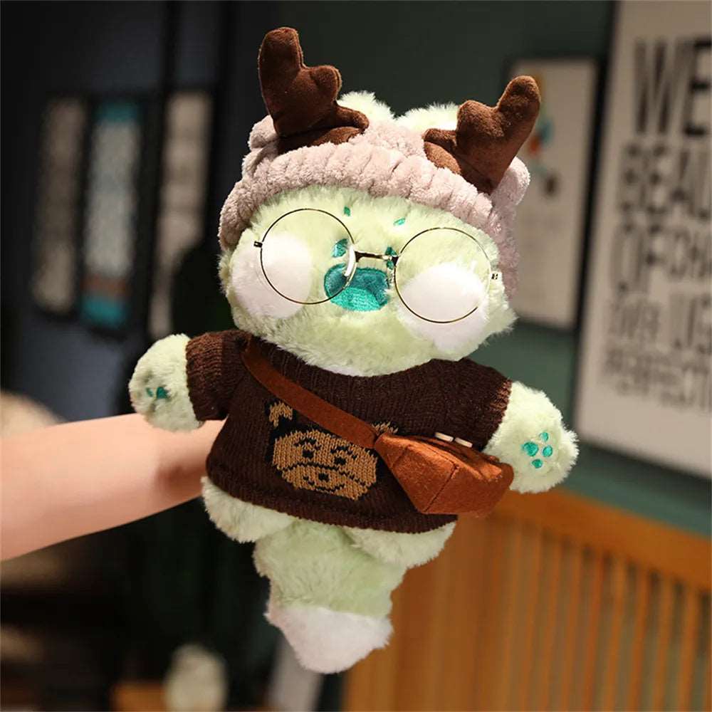 Cosplay cat stuffed animals plush toy, Washable cross-dressing cat