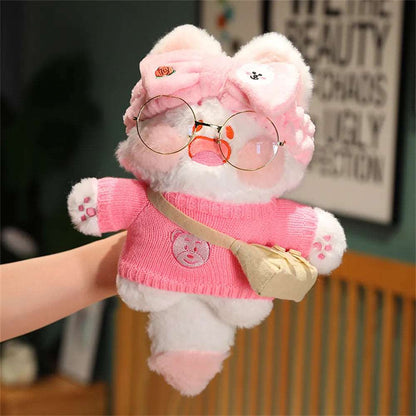 Cosplay cat stuffed animals plush toy, Washable cross-dressing cat