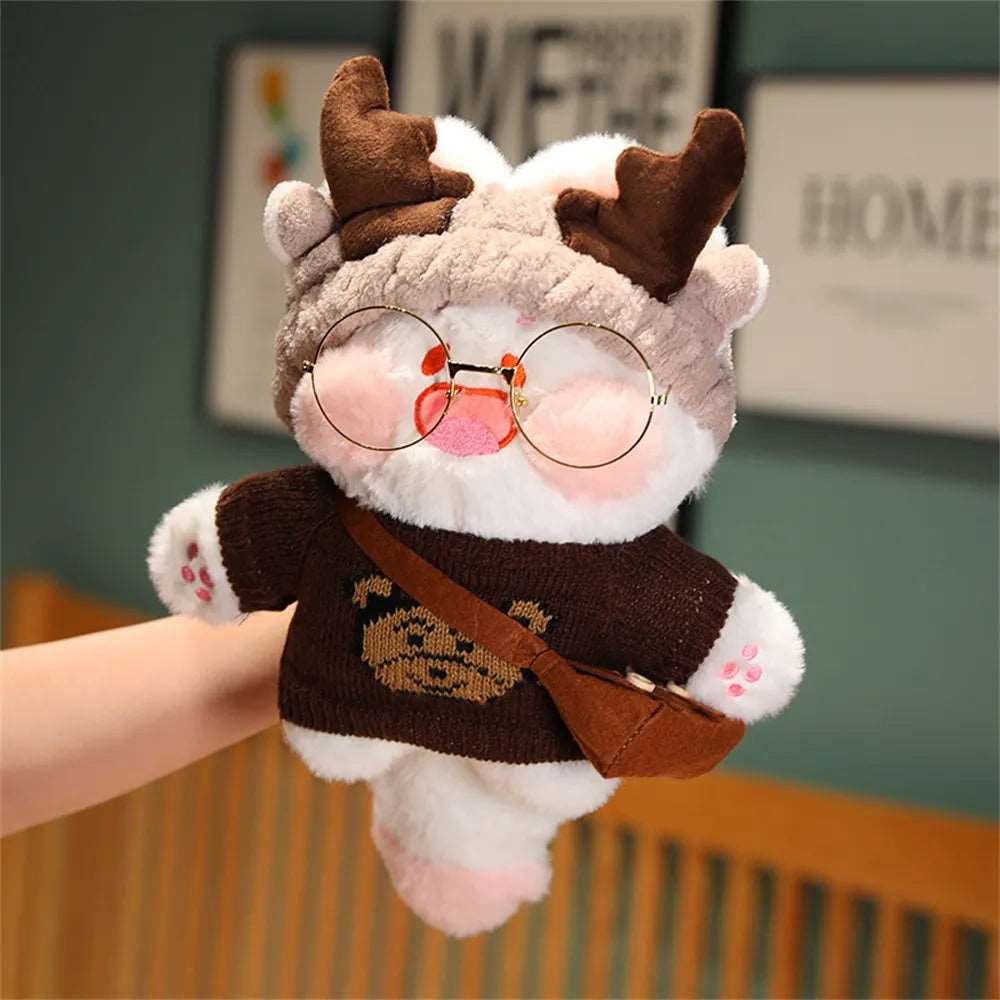 Cosplay cat stuffed animals plush toy, Washable cross-dressing cat