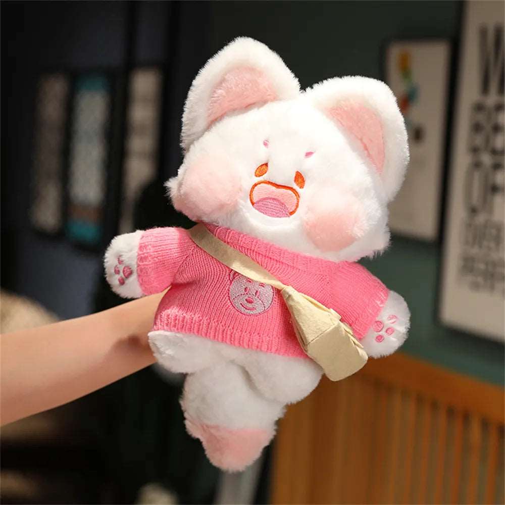 Cosplay cat stuffed animals plush toy, Washable cross-dressing cat