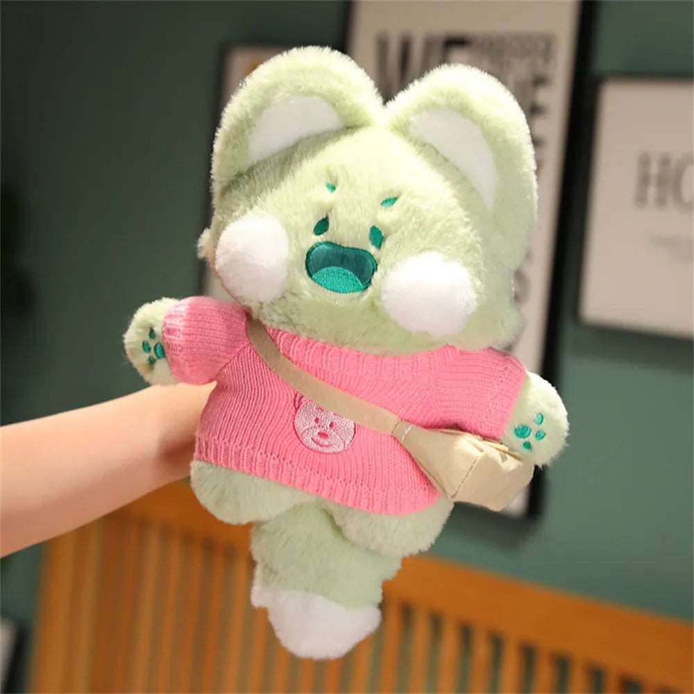 Cosplay cat stuffed animals plush toy, Washable cross-dressing cat