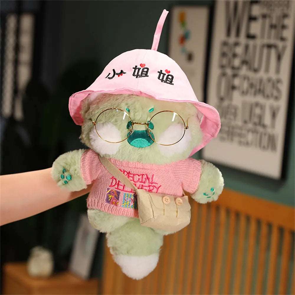 Cosplay cat stuffed animals plush toy, Washable cross-dressing cat