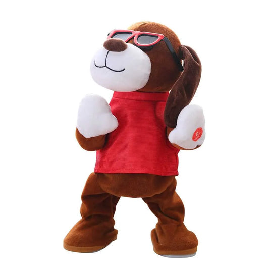 electric dog plush toy