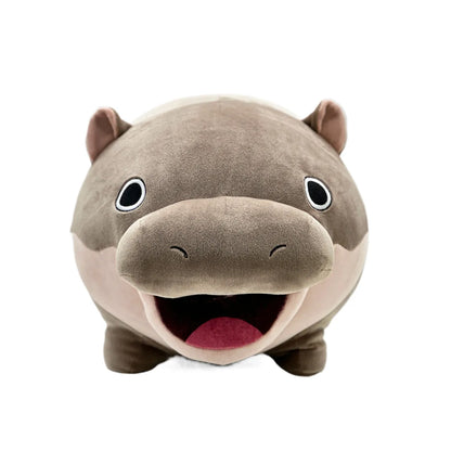 Moo Deng Hippo Plush toy, Cute Pygmy Hippopotamus Stuffed Animal  for Kids and Adults