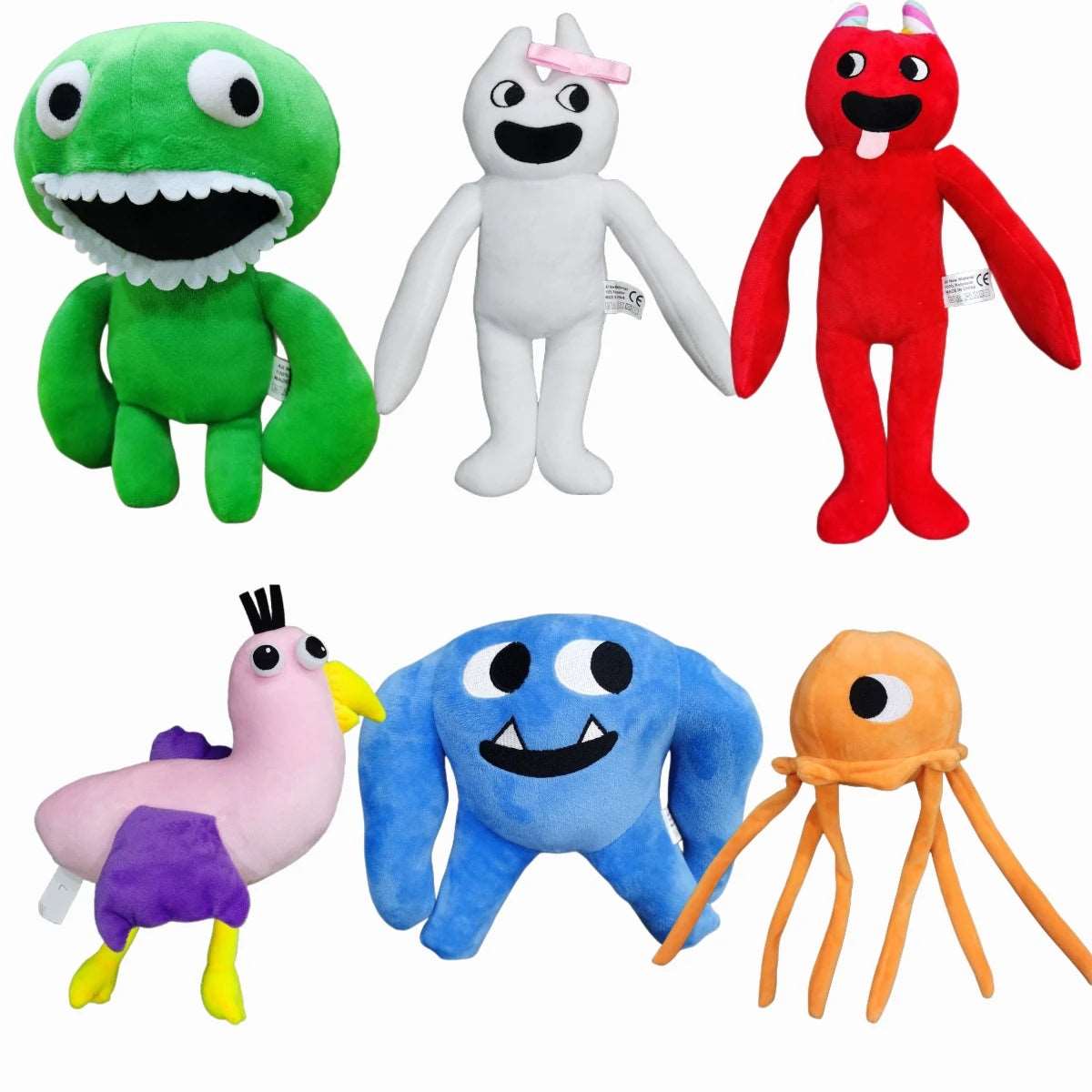 60PCS Garten of Banban Plush toy, Soft Monster Horror Stuffed Figure Doll, 10Inch