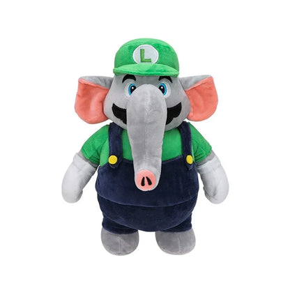 Super Mario Bros. Wonder Elephant Luigi Plush Toy 11"