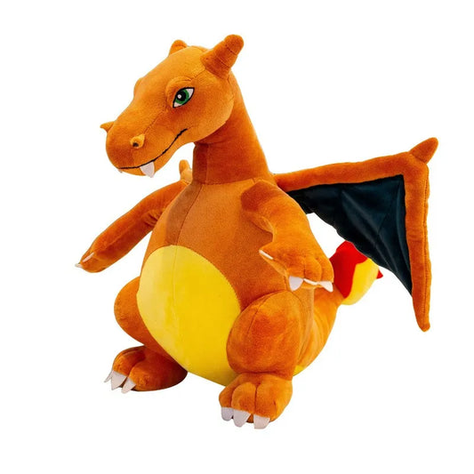 Evil Winged, fire-Breathing Dragon Stuffed Animal Dinosaur Plush Toys(Orange)