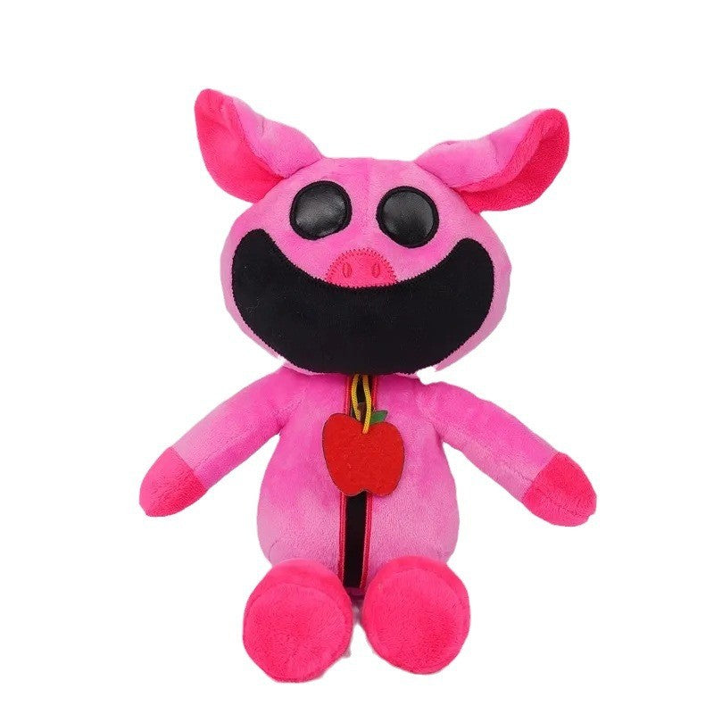 Smiling animal Plush Toy pig