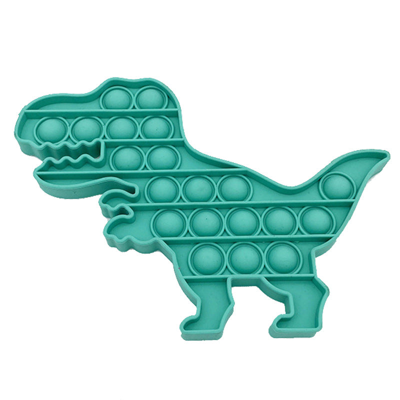 Silicone Push Pop It Bubble Fidget Toy - Dinosaur