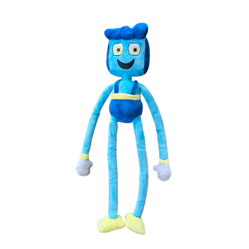 Huggy Wuggy Poppy Playtime Plush toy, Blue Christmas Cartoon Plush Toy（40cm）
