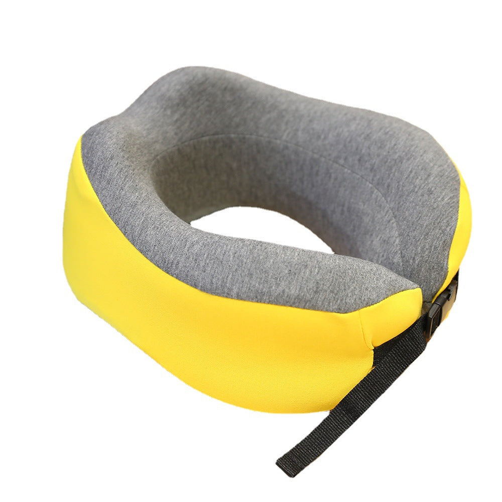 Memory foam neck pillow, removable and machine washable, comfortable movement